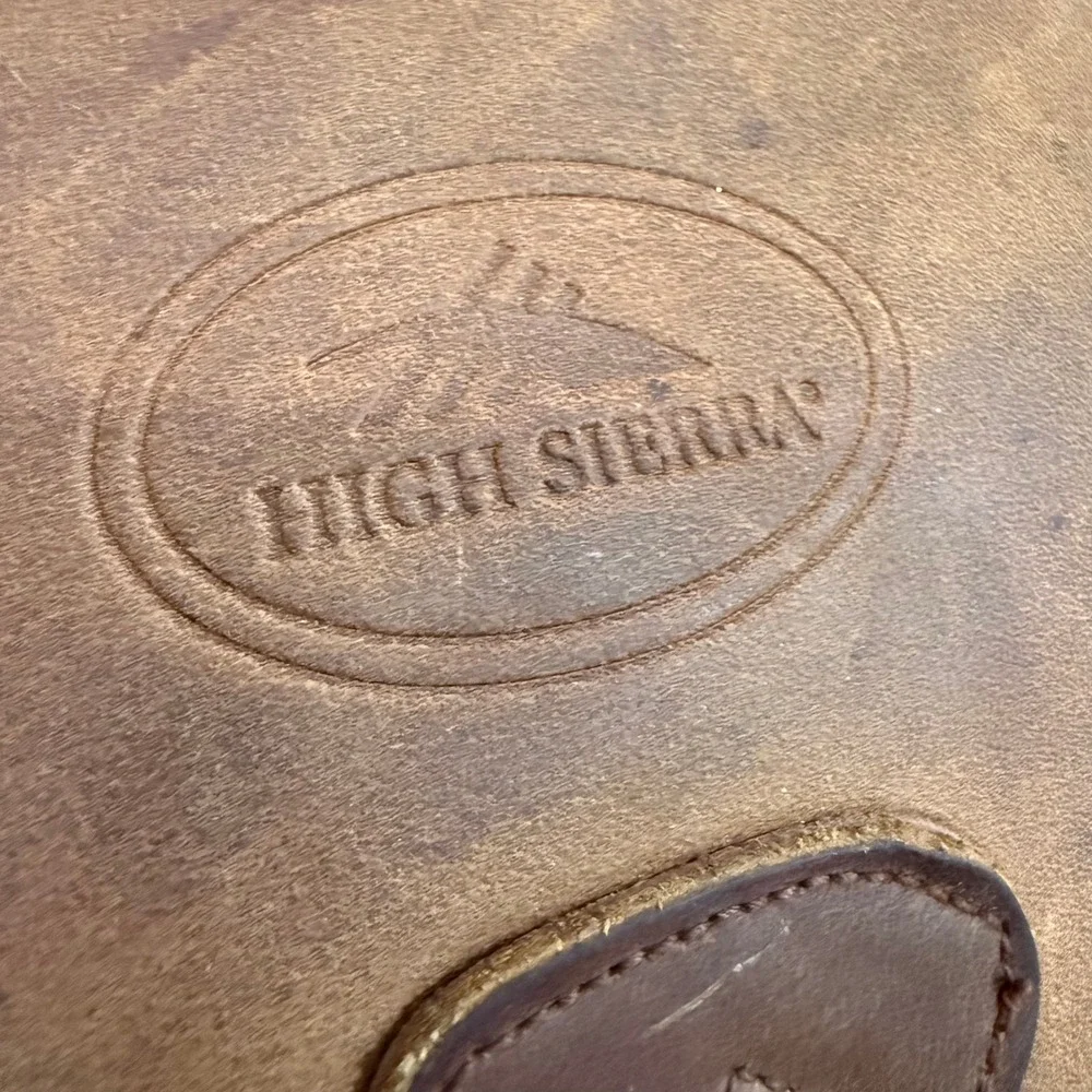 High Sierra x Captain Morgan Private Stock Promotional Leather Canvas Backpack